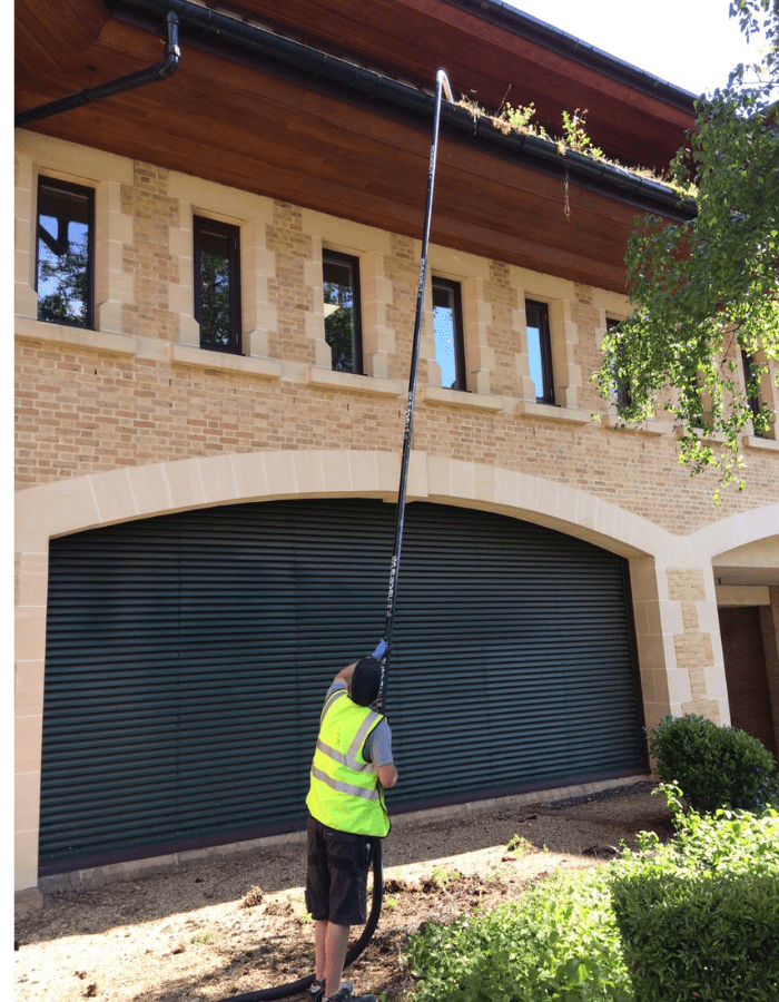 pressure washing {area}